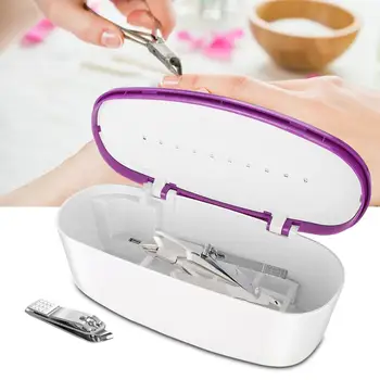 

Nail Tools Accessoires Disinfection Sterilizer Box Tools USB Nail Art Equipment Machine for Professional UVC Manicure Tool