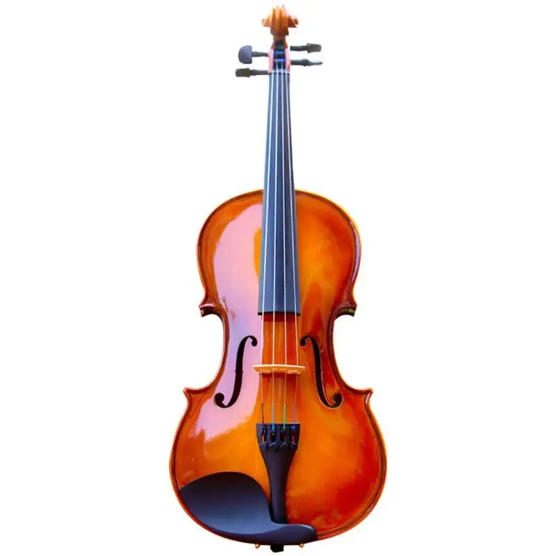 

Violin Spruce Wood Fiddle with Violin Case Cover Bow for Musical Beginners