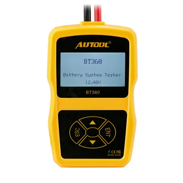 

AUTOOL BT360 12V Digital Analyzer Multi-Languages BAD Cell Test Tools Car Battery Tester Auto BAD Cell Test Vehicle