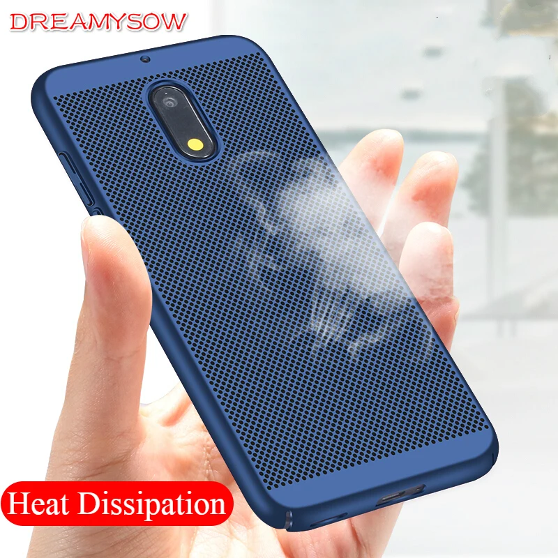 

Case For Nokia X6 5.1 3.1 2.1 6 2018 7Plus 3 5 8 2 7 9 1 Heat Dissipation Cooling Housing Honeycomb Sirocco Accessories Cover