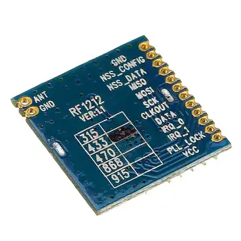 

LEORY 1pc 2.1-3.6V RF1212 433/315MHz Wireless Transceiver Module Ultra-Low Power For Remote Control Smart Home