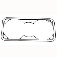 Автомобильный держатель для бутылки с водой и напитками, декоративная крышка Tirm для VW для Skoda Octavia A7 A 7 MK3 из нержавеющей стали