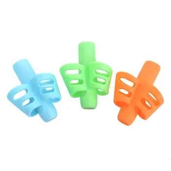 

3pcs Children Writing Pencil Holder Kids Learning Practise Pen Aid Grip Posture Correction Device