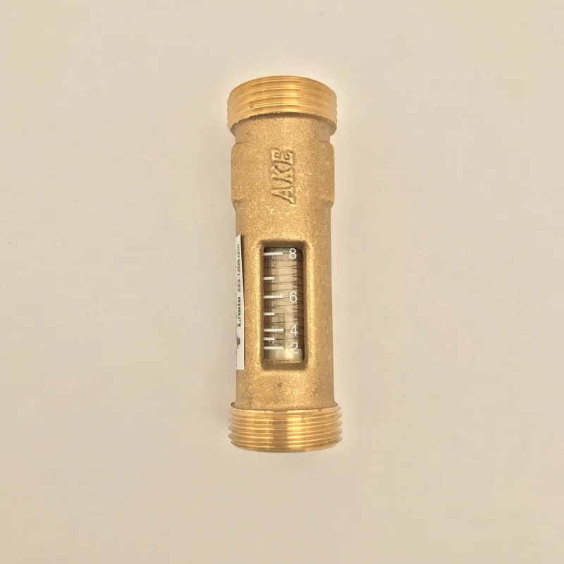 G3/" Механический расходомер прямого считывания 2-8л/мин USC-MS43TA расходомер с пружиной латунный расходомер балансировочный клапан