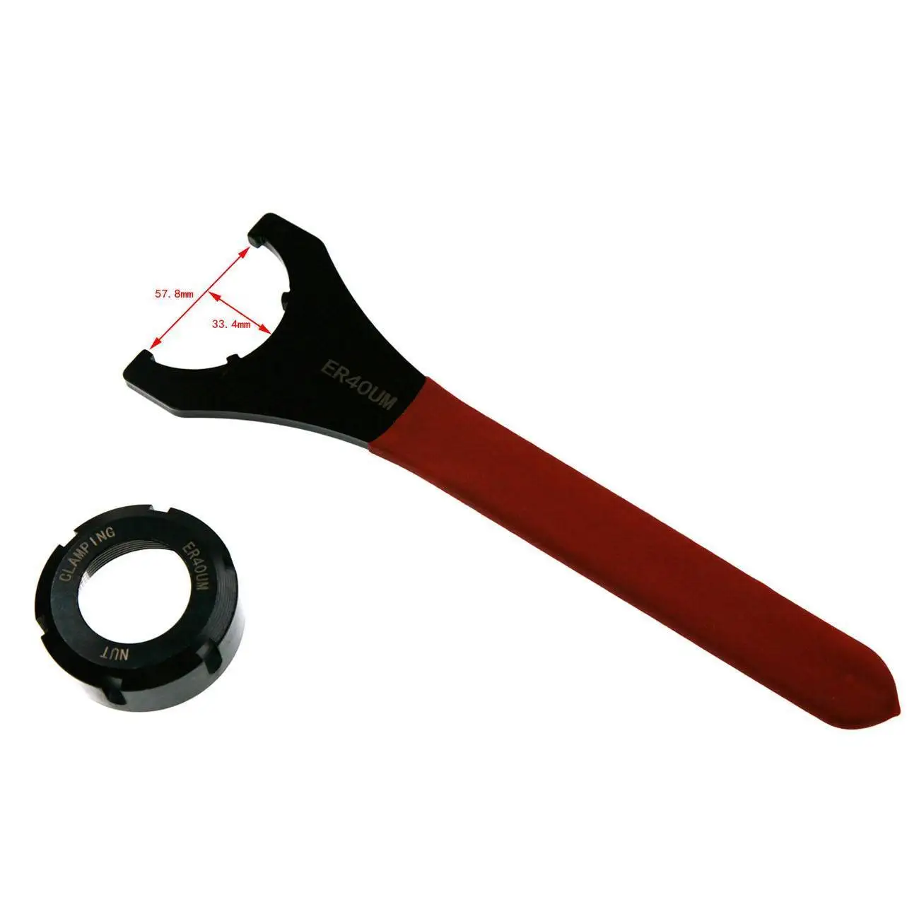 

High Grade Steel ER40UM Wrench for Clamping Nut CNC Milling Lathe
