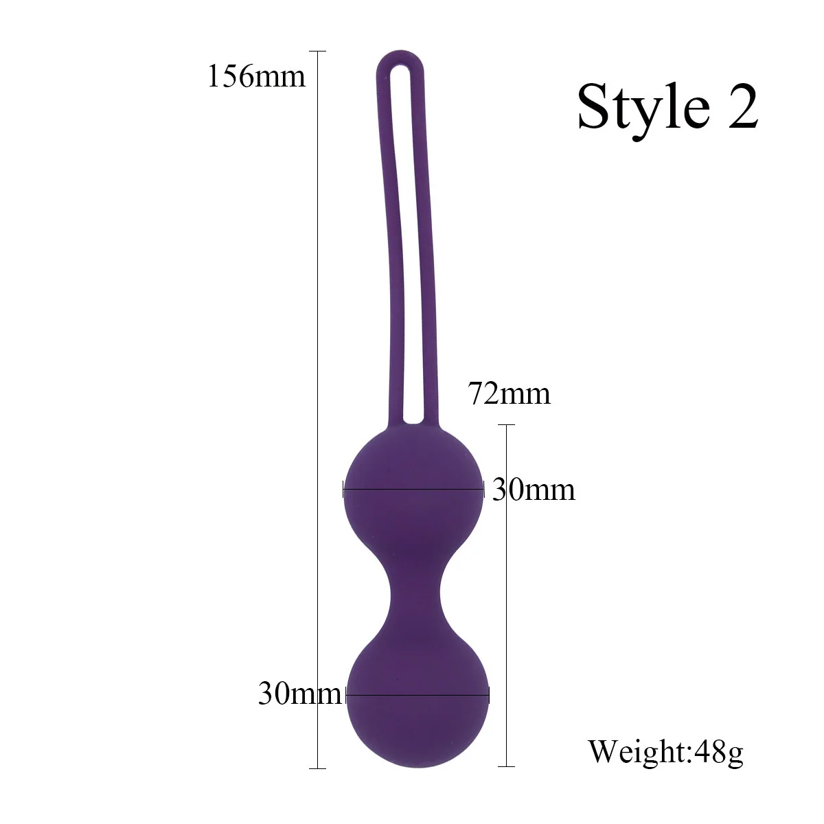  Safe Silicone Smart Ball Kegel Ben Wa Ball Vaginal Tighten Exercise Machine Vibrator Vaginal Geisha