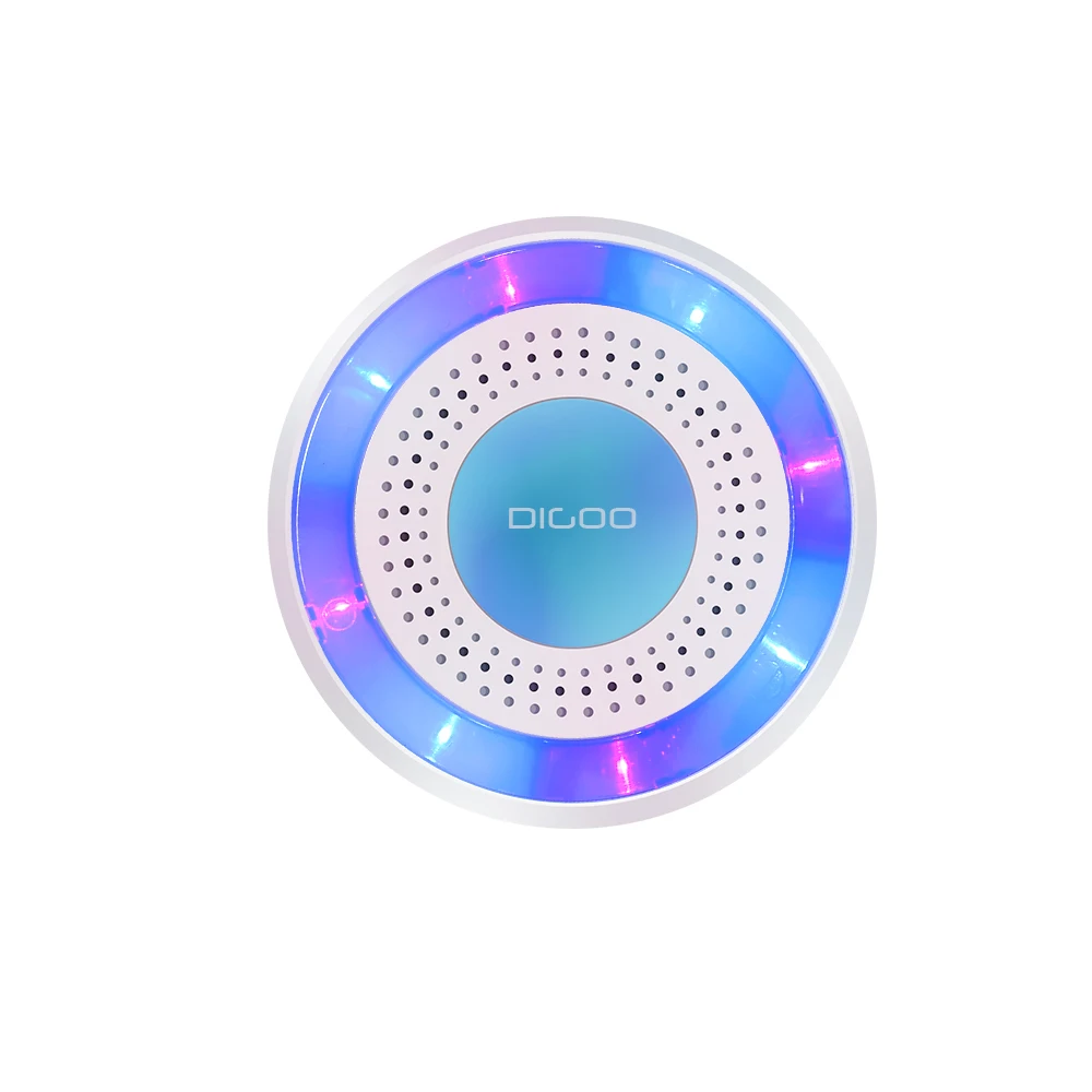 

Digoo DG-ROSA 433MHz Wireless DIY Standalone Alarm Siren Multi-function Home Security Alarm Systems Host & Siren Set