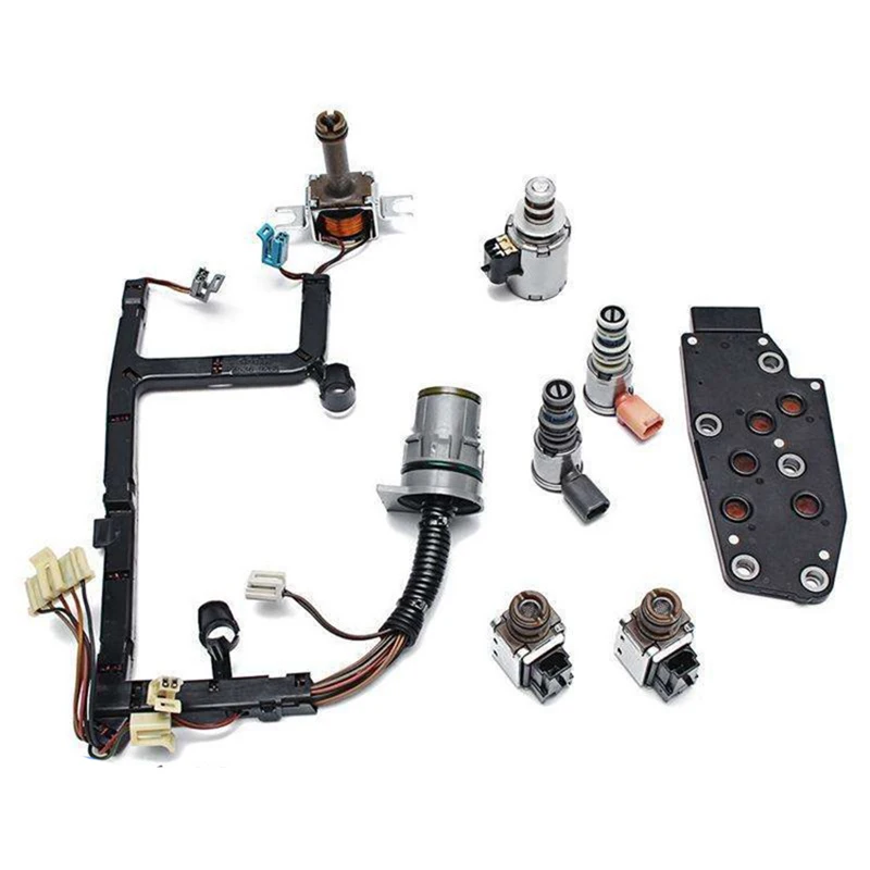 4L60E Transmission Master Solenoid Kit TCC EPC PWM Shift 3 2 Harness