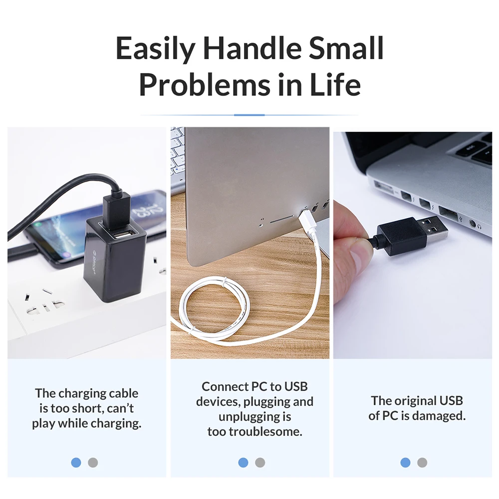 ORICO USB порт Удлинительный кабель типа A для 2 0/USB 3 0 Sup ed несколько usb устройств 5 м/1 м/2
