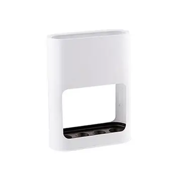 

Home Oval Umbrella Stand Rack Umbrella Draining Can Holder 4 pcs Umbrellas white
