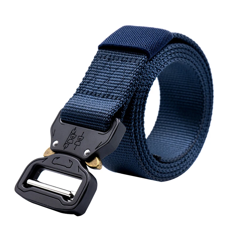 

2019 Tactical Belts Nylon Military Waist Belt With Metal Buckle Adjustable Heavy Duty Training Waist Belt Hunting Accessories