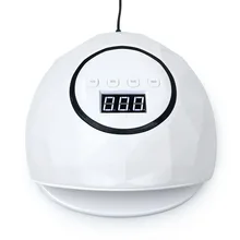 86 Вт УФ светодиодная лампа для сушки ногтей 39 шт. Leddual Hands лампа для отверждения УФ-гель для ногтей с датчиком таймера ЖК-дисплей Eu Plug