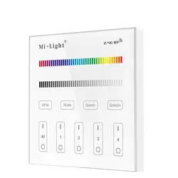 ARILUX AC180V-240V 9 Цвет изменение режима 4-зоны RGB/RGBW Smart Панель удаленного светодиодный регулятор линейного светильника 16 миллионов Цвета