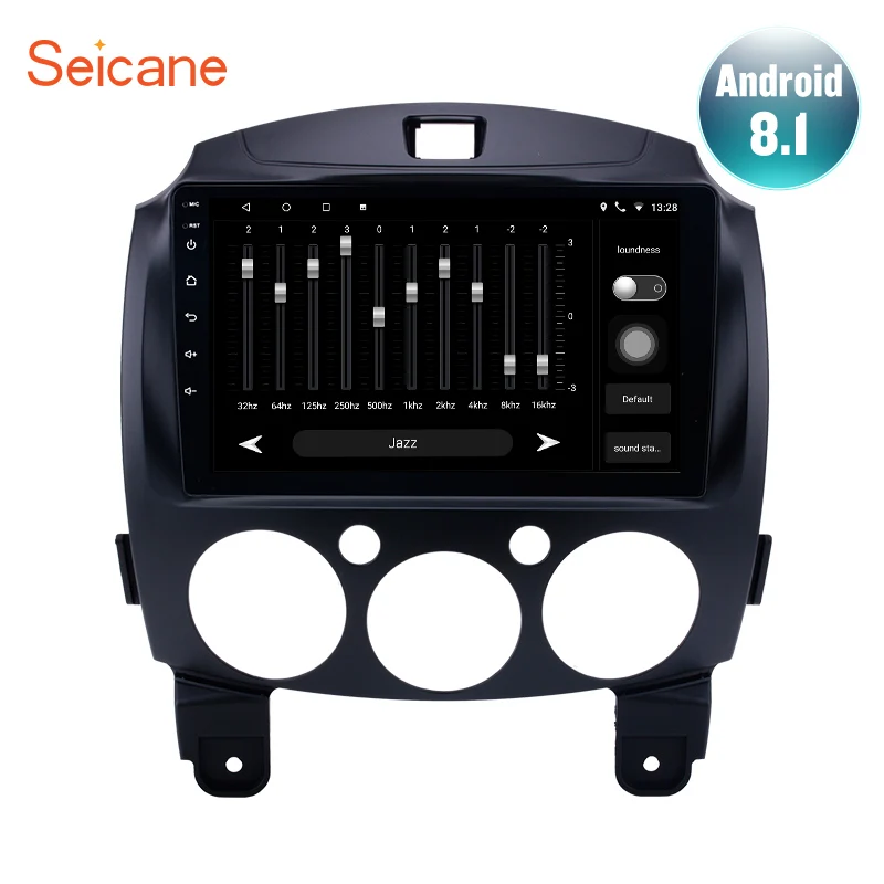 Seicane 2Din 9 дюймов Android 8 1/7 1 автомобильное радио стерео GPS навигация головное