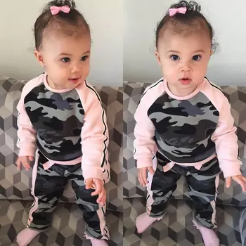 

Pudcoco Girl Suit 12M-4Y Toddler Kids Baby Girl Boy Clothes T-shirt Tops Pants Leggings Outfits USA