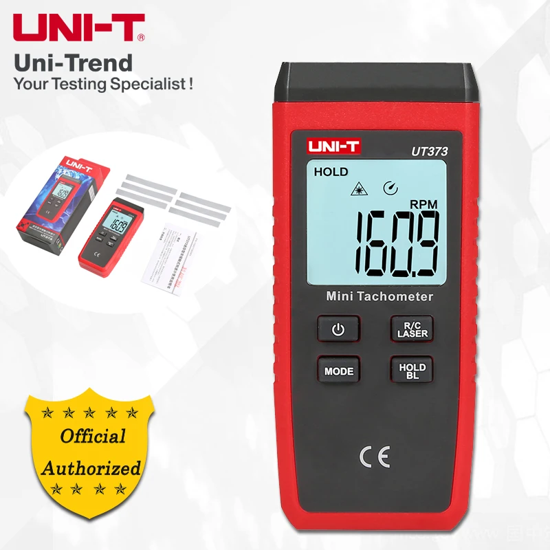 UNI T UT373 Mini Tachometer digital non contact tachometer RPM measurement Counting measurement Overload indication