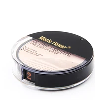 Music Flower Шиммер рассыпчатая пудра 24 часа в сутки стойкий тональный крем масло Управление гладкой Изысканная безупречное покрытие Освежающая пудра