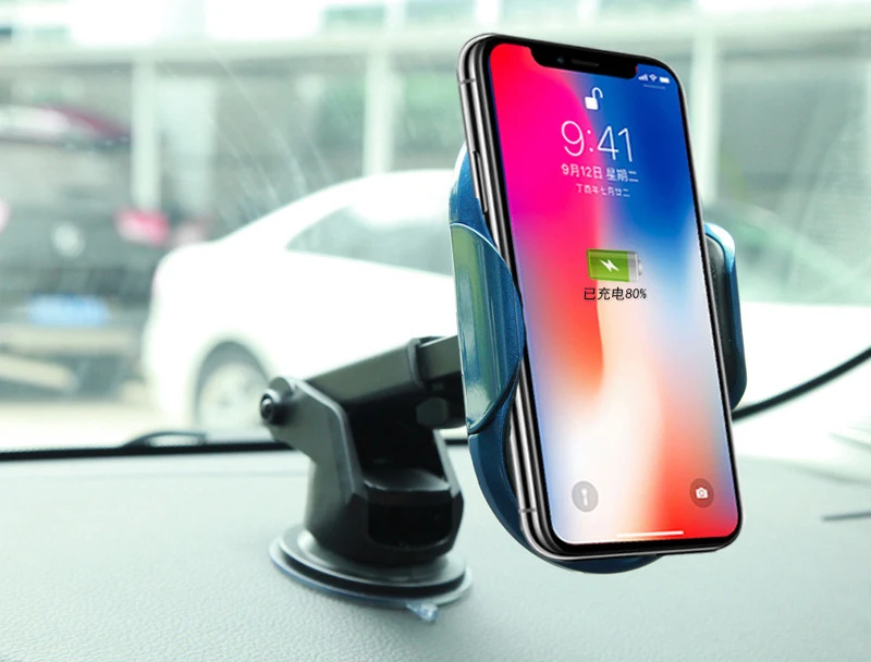 

Bakeey Automatic Infrared Sensor Qi Car Wireless Charger 10W Fast Wireless Charging Car Bracket for iPhone X XS XR for Samsung