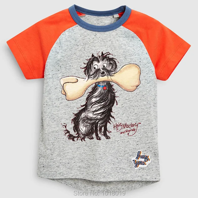 Качество 100% хлопок новинка 2019 года; летняя детская футболка одежда для маленьких мальчиков детская брендовая футболка с коротким рукавом