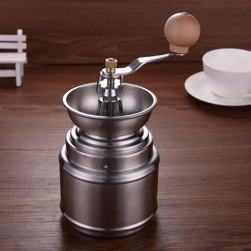 

Manual Coffee Grinders Stainless Steel Ceramic Spice Pepper Grinder Pepper Mill Machine Home Kitchen Accessories