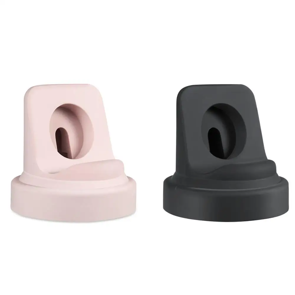 

New Silicone Charge Stand Holder Station Dock for Apple Watch Series 1/2/3/4 42mm 38mm Charger Cable For iWatch Black Pink