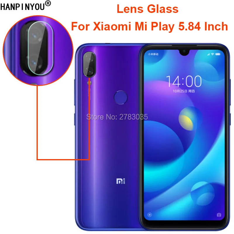 Прозрачная ультратонкая Защитная пленка для объектива задней камеры Xiaomi Mi Play 5 84