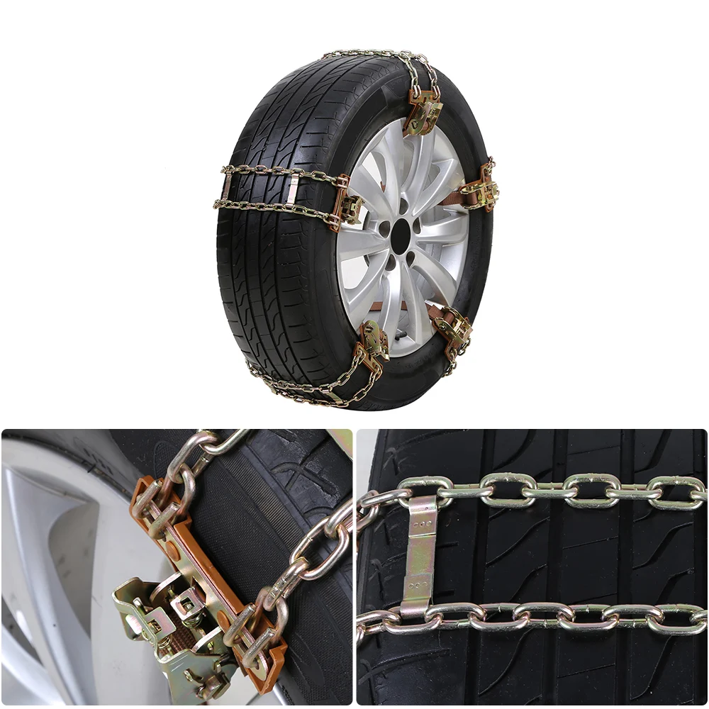 Snow Chains Anti skid Tire Chains Anti Slip Snow Tire Chains Climbing
