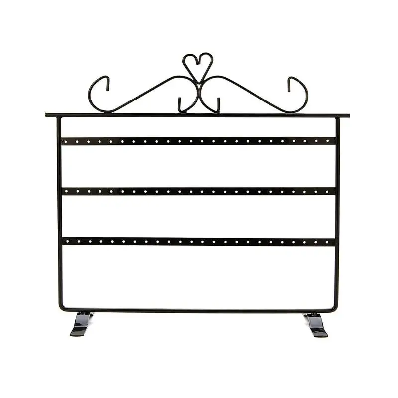Jewelry Display Stand Holder 3 Layer Metal Earrings Jewelry Nacklace Chain Bracelet Display Rack Je