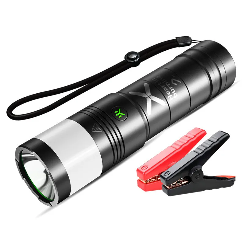 

Car Electronics Jump Starter Starting Device Booster DC 12V Car Power Bank Battery Starter For Car Jump Starter Power Bank Black