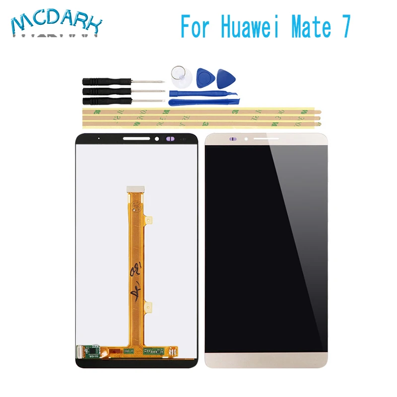 Mcdark для Huawei Mate 7 ЖК дисплей + сенсорный экран дигитайзер сборка Замена Ascend
