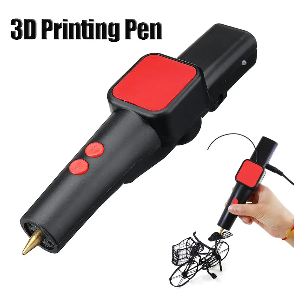 

New Fashion 3D PRINTING PEN With Plastic Filaments Plug Adapter For Printing Something You Want AC100-240V