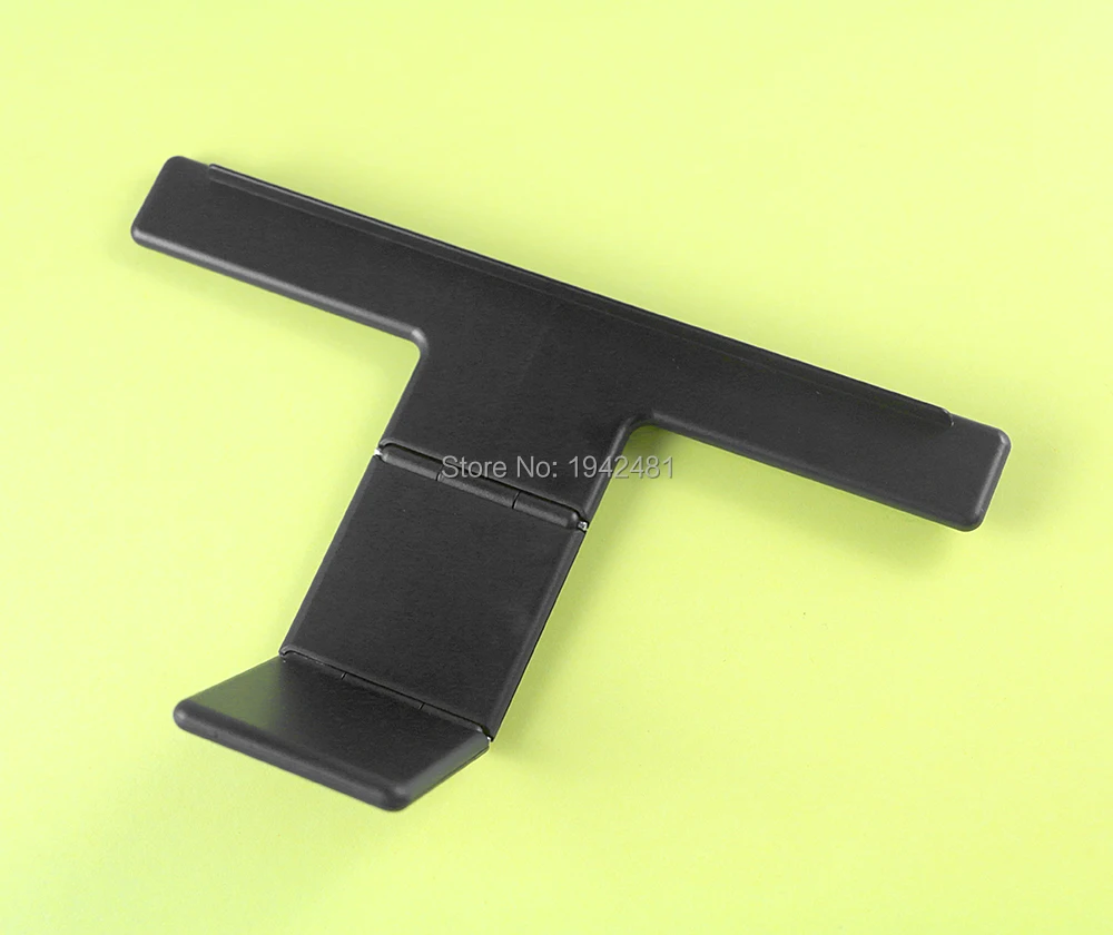 5 قطعة/الوحدة الأسود لعبة حامل حامل قابل للتعديل الصلب البلاستيك حامل تلفاز حامل قصاصة جبل التبعي ل PS4 كاميرا مع حزمة مربع