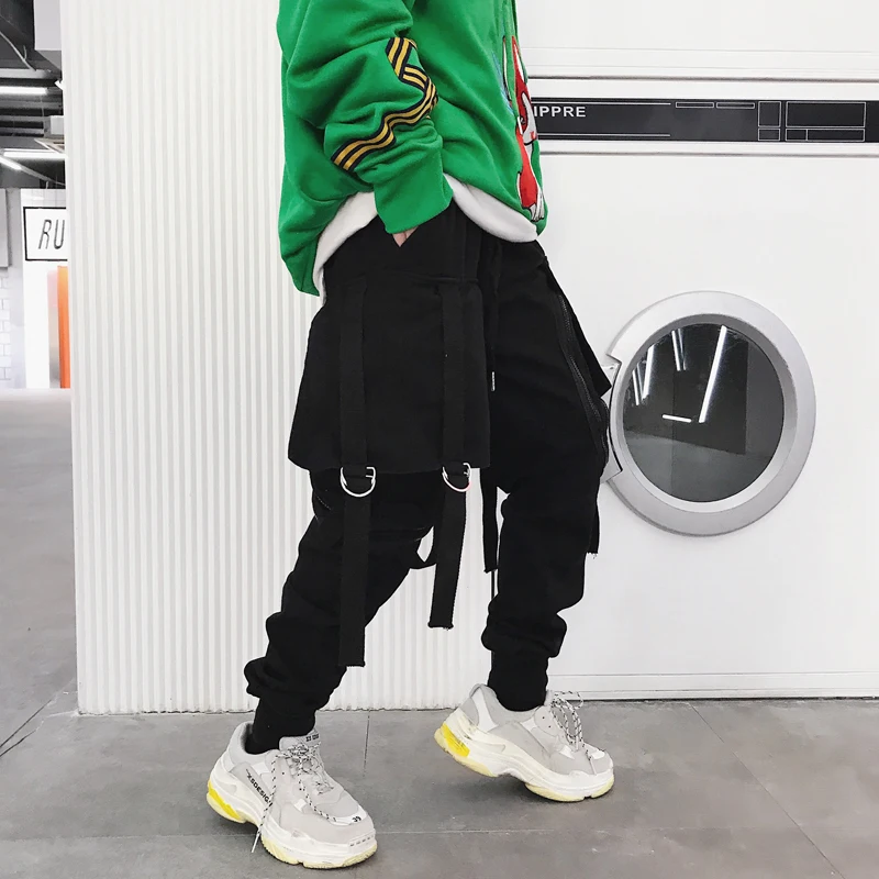 ripped cargo joggers