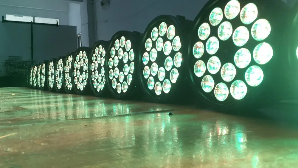 Дистанционный par 18X12 Вт led Par Светильник led par-прожектор RGB сценический dmx512 дискотечный светильник для профессиональной сцены dj оборудование