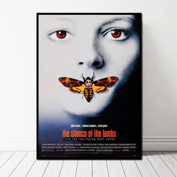 

The Silence of the Lambs Art Canvas Poster Movie poster Wall Pictures for Living Room No Frame