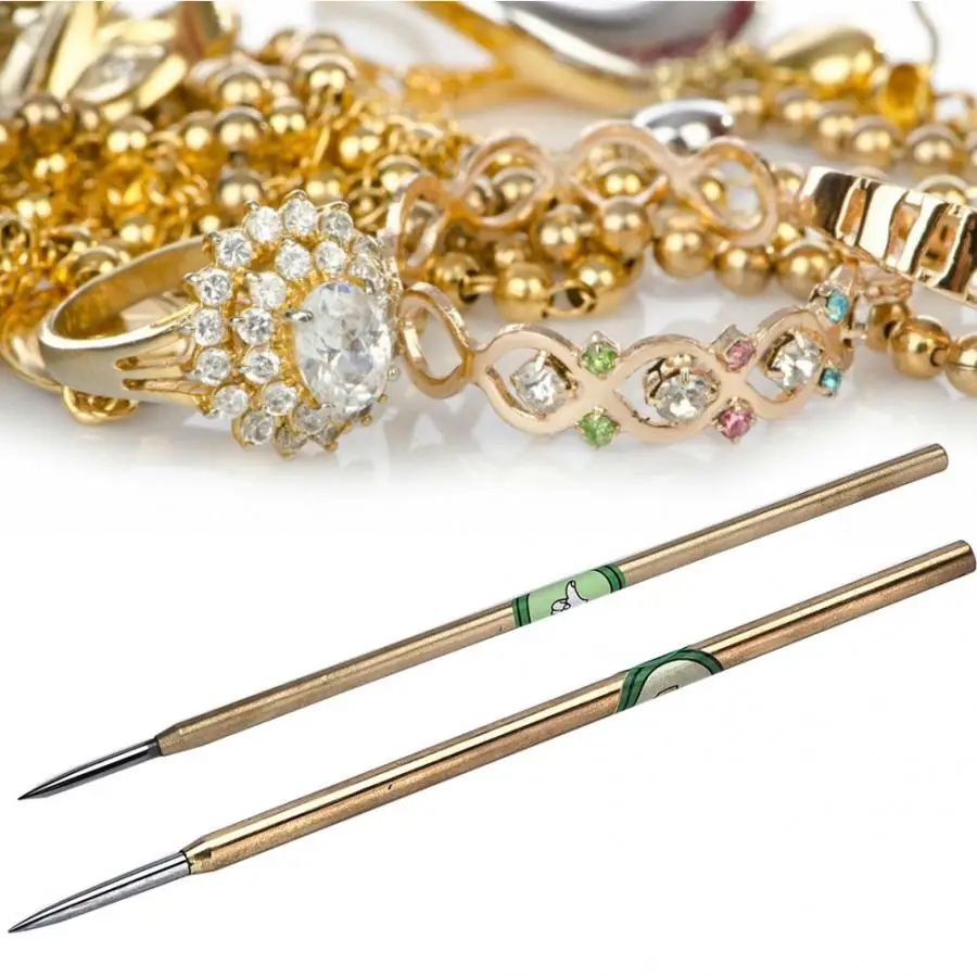 

Professional Jewelry Polishing Tool Accessory Steel Burnisher for Gold Silver Platinum Jewelry Making Repairing Tool for Jeweler