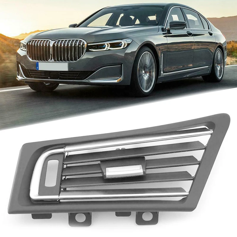Для BMW 7 серии Авто автомобиль 170*80*30 мм Черный ABS+ PC передняя левая консоль гриль тире AC вентиляционное отверстие Замена