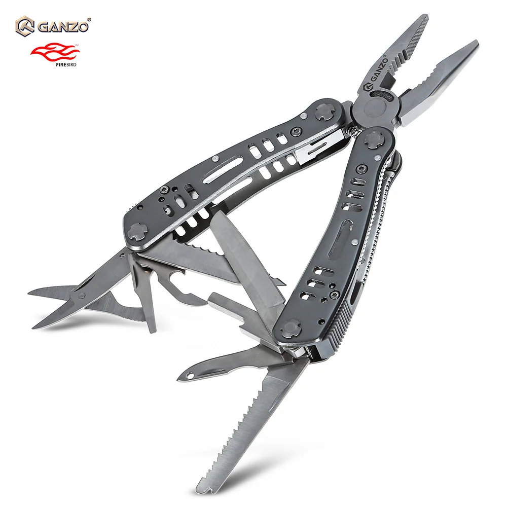 

Ganzo G203 24 Tools In One Useful Multi Tool Pliers With Screwdriver Kit Camping Plier Climbing Hiking Pocket Black Hand Tools