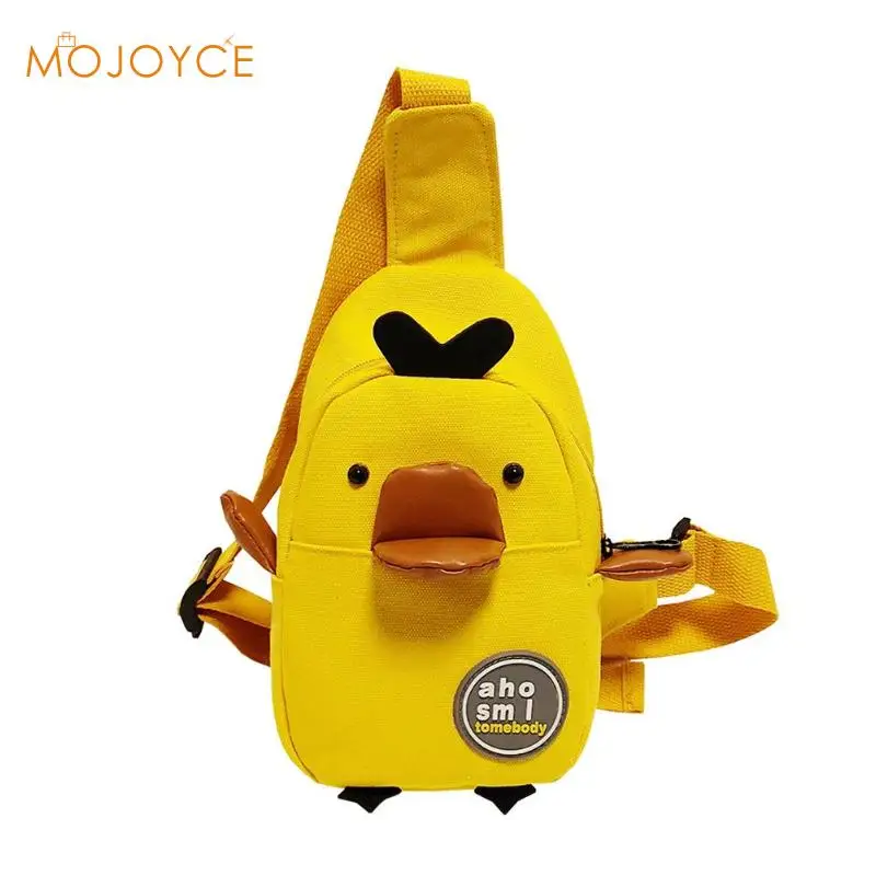 

Creative Sell Well High quality Girls Cartoon Chicken Canvas Chest Bags Women Travel Crossbody Shoulder Bag 2019