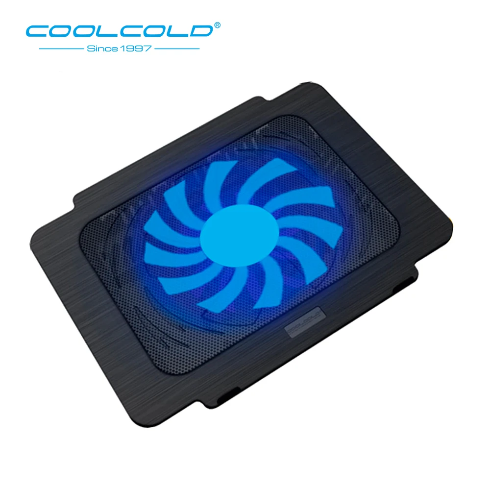 Ультратонкий кулер COOLCOLD для ноутбука охлаждающая подставка один вентилятор