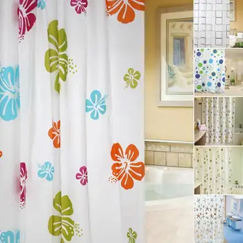 

6 styles Starfish Waterproof Bathroom Shower Curtain 180x200cm 7