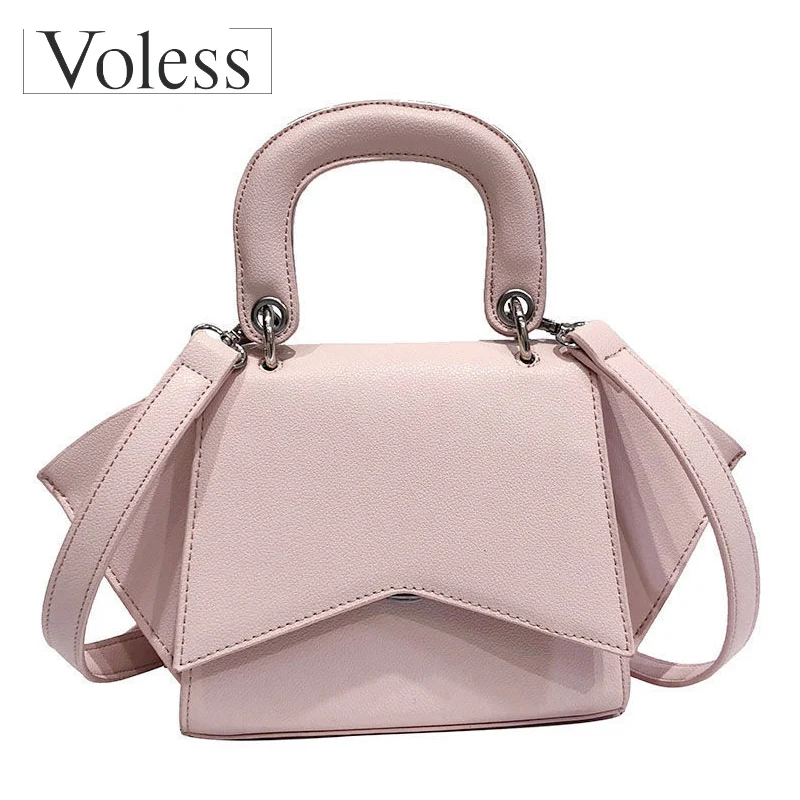 

VOLESS Brand Candy Color Trapeze Handbags Women Fashion Solid Design Single Shoulder Strap Bags Ladies Messenger Crossbody Bags