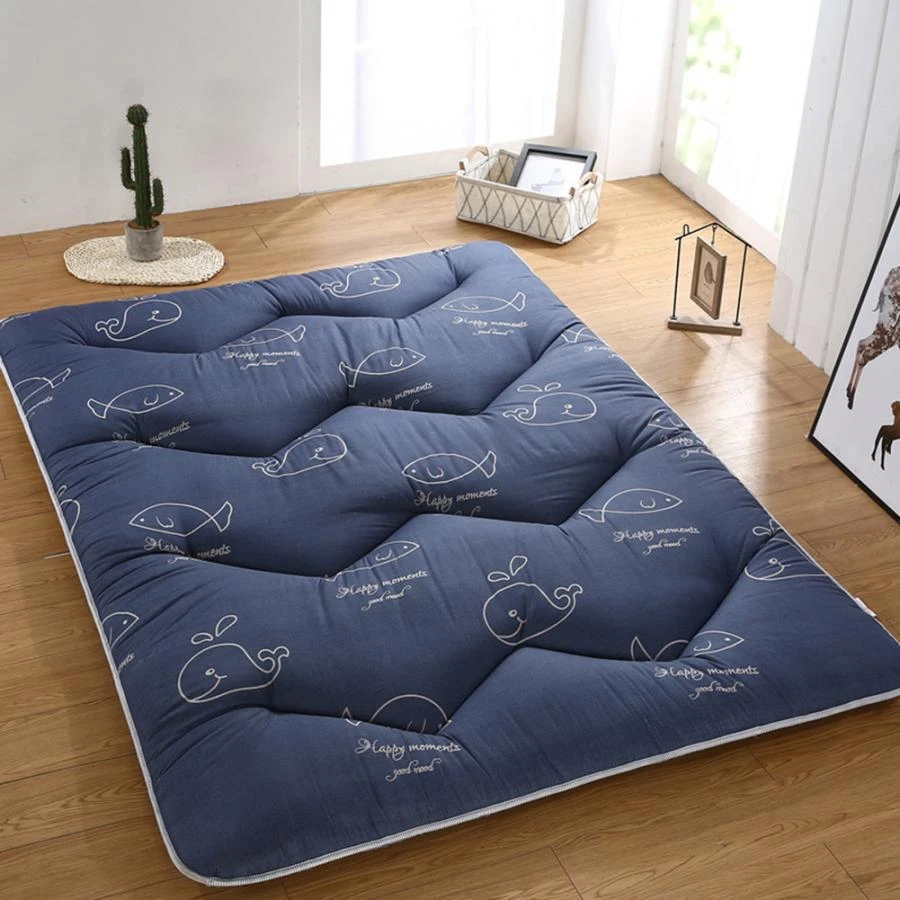 Nuevo colchón Tatami, colchón plegable para dormitorio, colchoneta para dormir en el suelo, esterillas plegables sin almohada|Alfombra| -