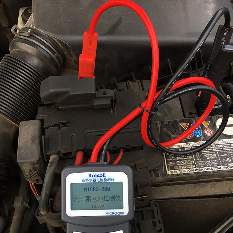 Cena Wersja wielojęzyczna MICRO 200 Automotivo bateria cyfrowy analizator baterii CCA tester akumulatora samochodowego 12V narzędzie diagnostyczne