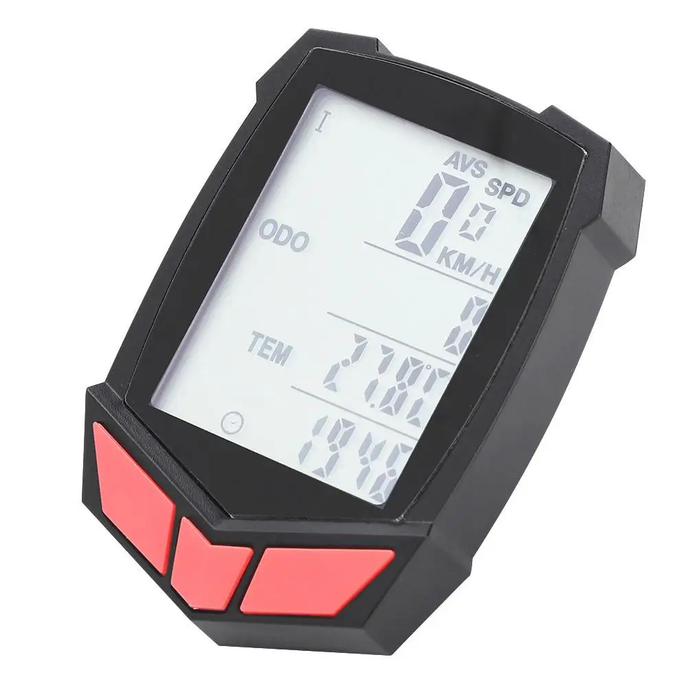 

Wired/Wireless Bicycle Stopwatch Bike Waterproof Odometer Bicycle Computer Speedometer Set Cycling Equipment Accessory