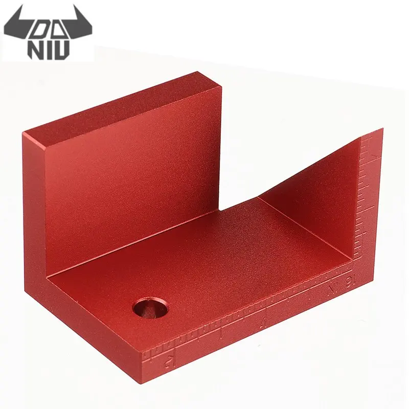 

DANIU 45 Degree Angle Marker Woodworking Center Scriber Right Angle Line Drawing Woodworking Tools for DIY Woodworking Supplies