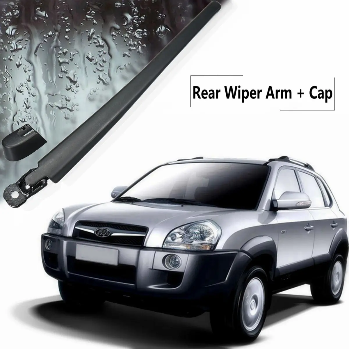 

Rear Windscreen Wiper Arm With Cap Windshield Wipers For Hyundai Tucson 2005-2009