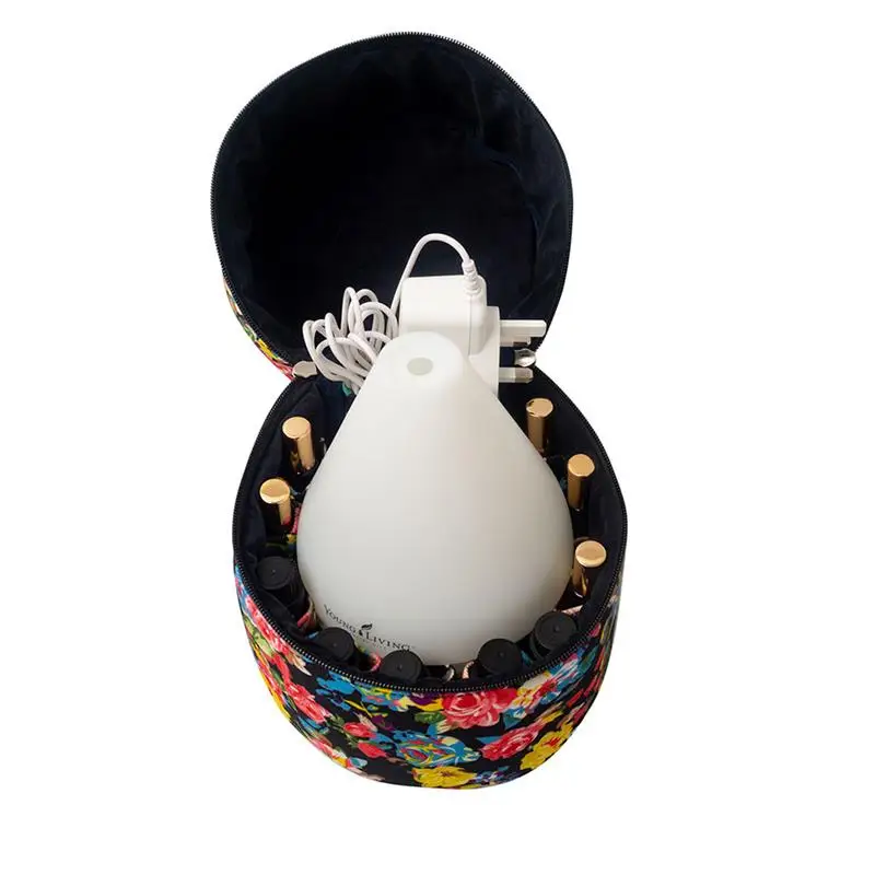 مستحضرات تجميل للنساء حقيبة زيت طبيعي الناشر تحمل حالة زجاجات حقيبة للتخزين ل زيت طبيعي الكرة زجاجة المحمولة الحاويات