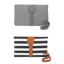 Портативный складная детская коврик для смены подгузника Водонепроницаемый Путешествия подгузник изменить напольные игровой коврик Детские Подгузники уход опоры пеленки коврик