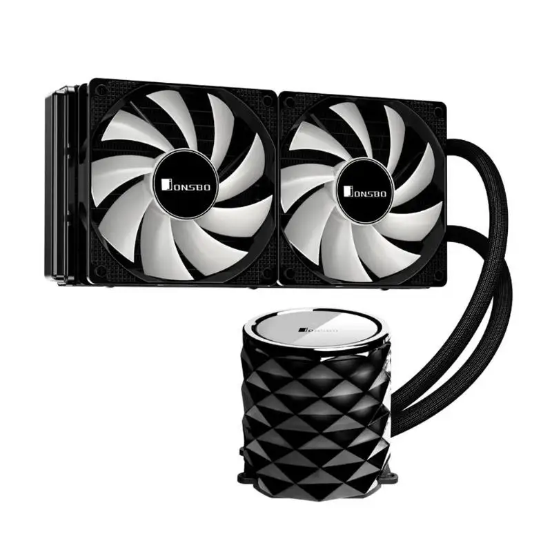 

PC Water Cooling System Set TW3-240 One-Piece PC Water Cooling Radiator Kit Colorful CPU Block Symphony Crystal Fan Hose Cooling